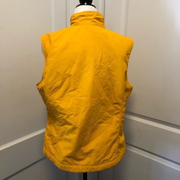 L l bean winter snow ski fleece lined vest size large - Picture 3 of 6